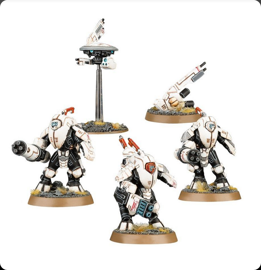 Warhammer 40k T'au Empire: Stealth Battlesuits