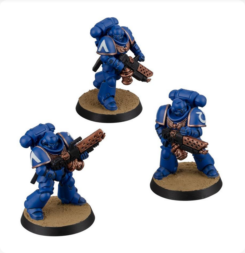 Warhammer 40k Space Marines Infernus Marines + Paint Set