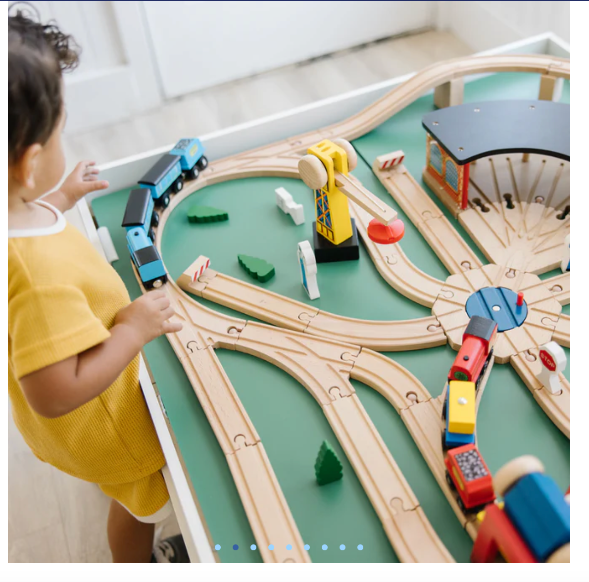 Wooden Railway Set