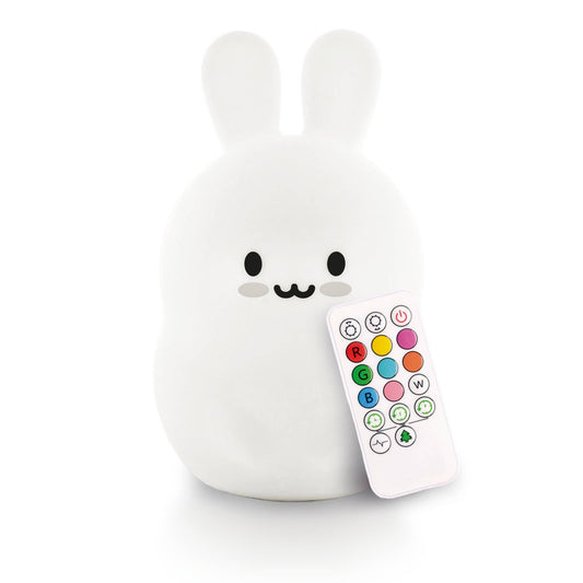 Lumipets® LED Bunny Night Light with Remote in cardboard box