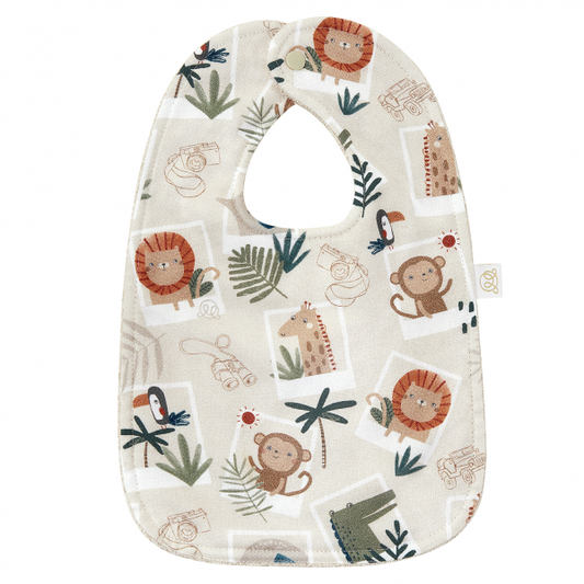 Classic bamboo bib - Photosafari