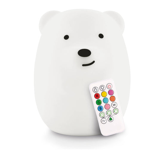 Lumipets® LED Bear Night Light with Remote in cardboard box