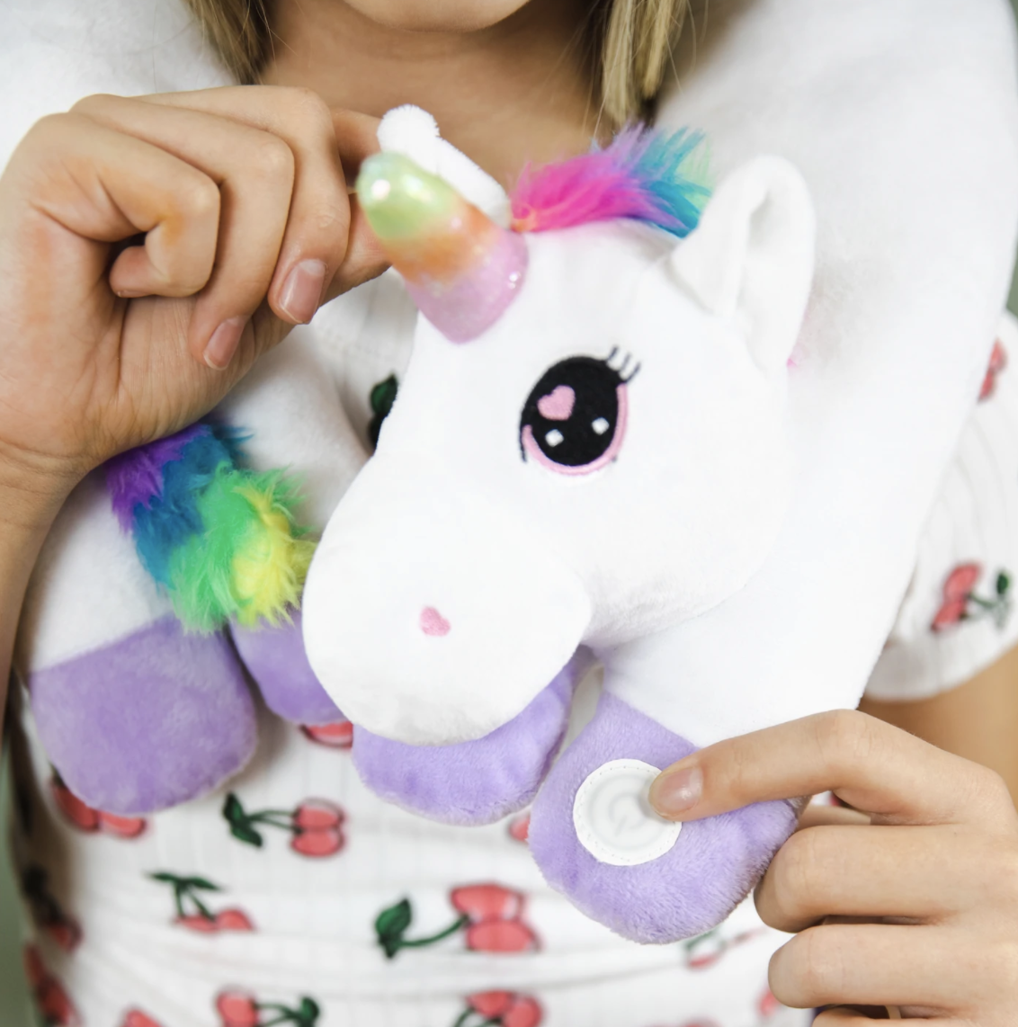Sensory Vibrating Neck Pillow by Bouncyband® - Unicorn