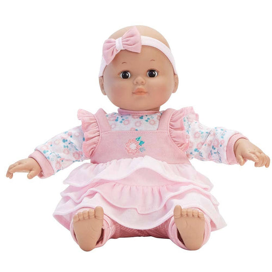 Baby Cuddles Pink Floral Medium Skin Tone